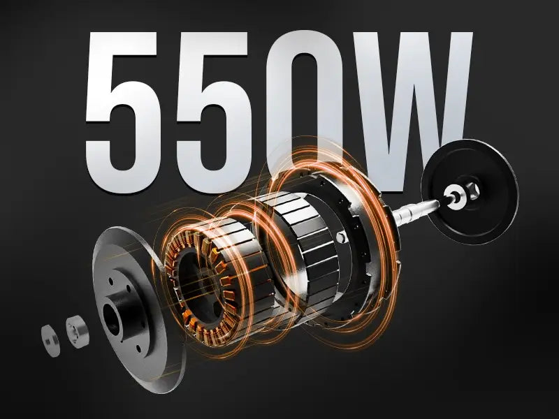 Powerful Dual-Motor