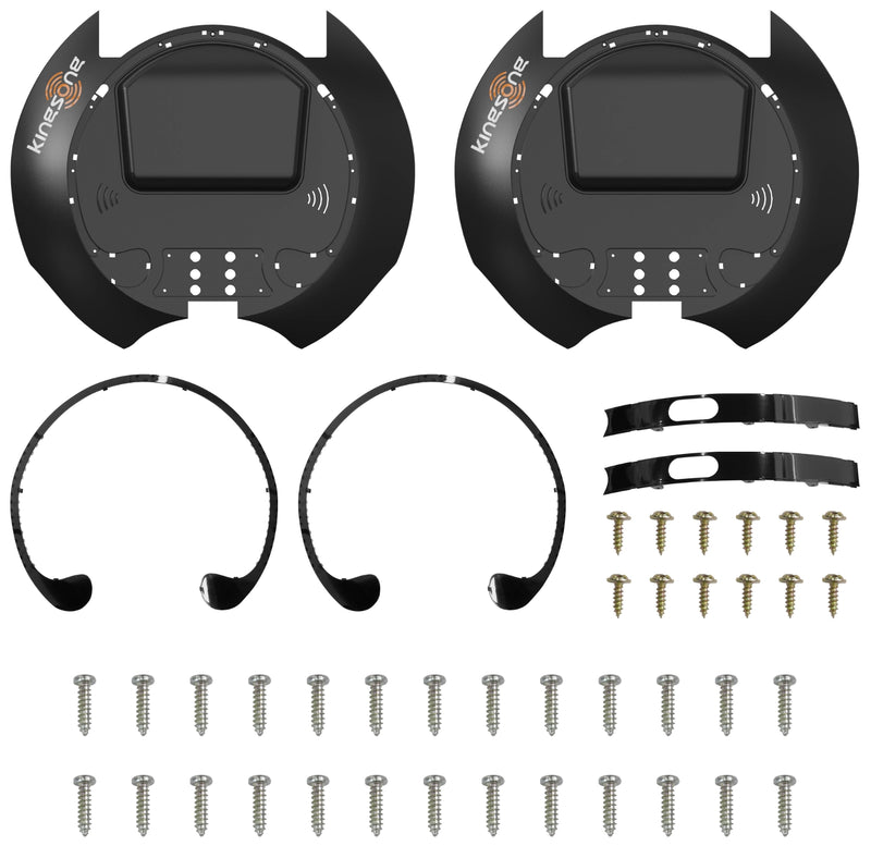 16SPRO schwarzes Seitenverkleidungsset