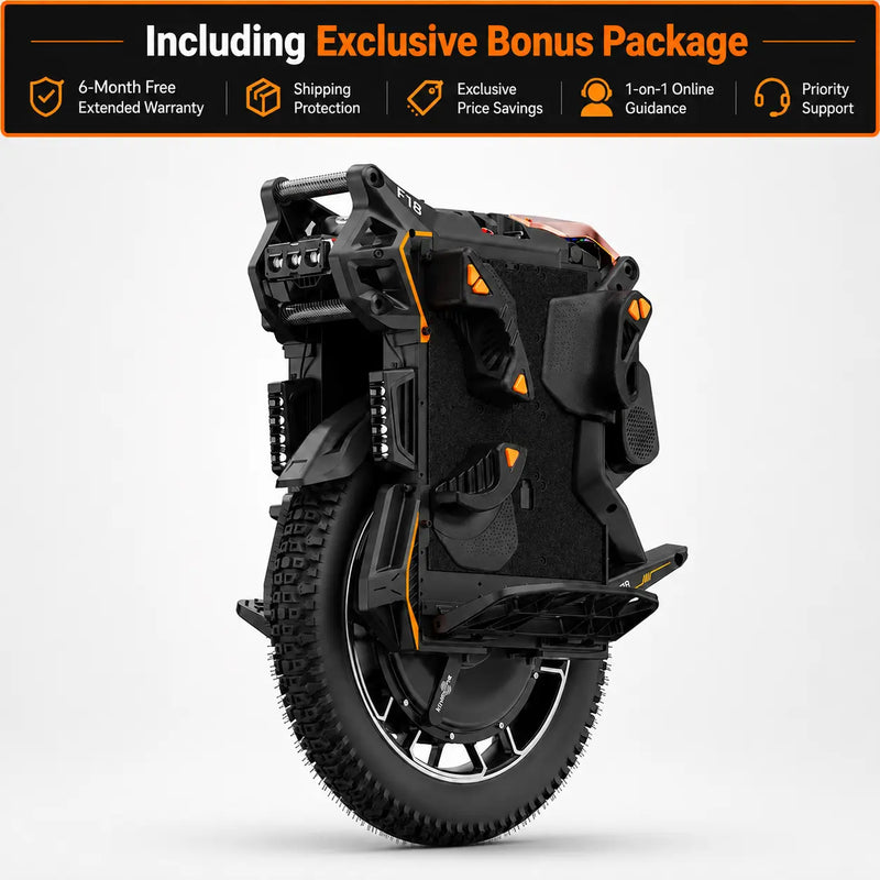 King Song F18 Elektro-Einrad – 9000W Motor, 160KM Reichweite, Offroad-EUC